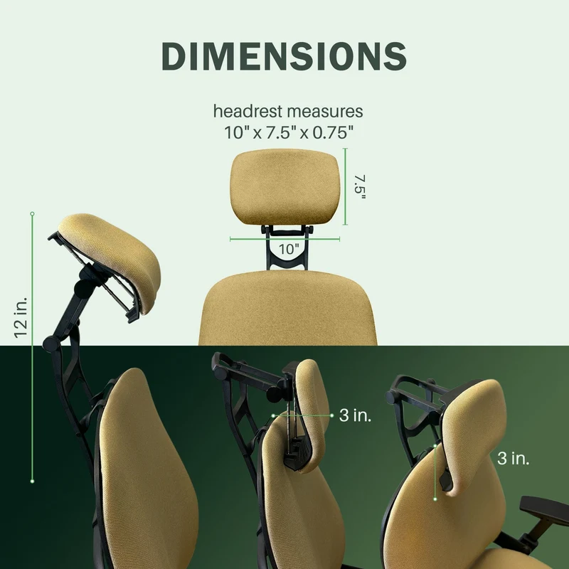 Steelcase Leap V2 Headrest - (Limited Quantity in Stock) - UTILITY PATENT PENDING