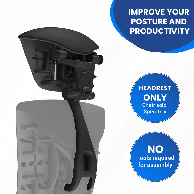 Headrest for Herman Miller Embody Chairs (Non-Gaming) by OLS