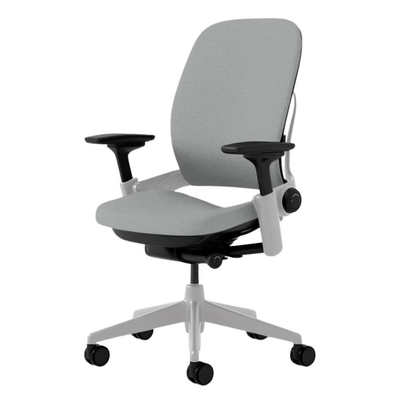 Steelcase Leap V2 Chair (Platinum Frame) Fully Renewed