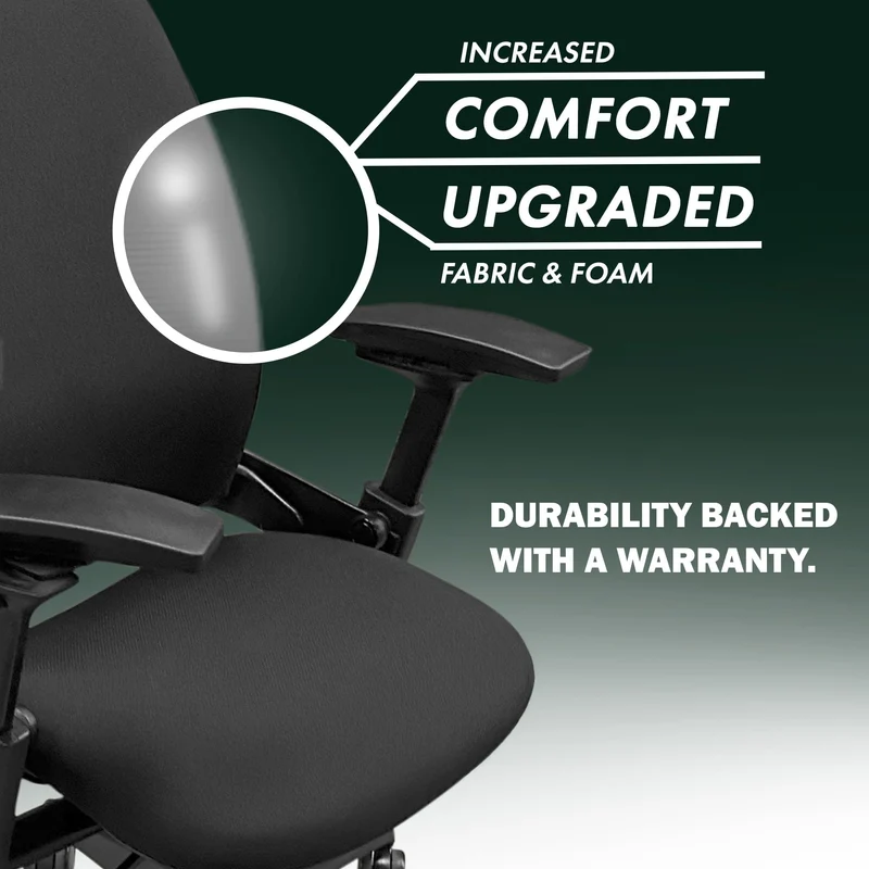 Steelcase Leap V2 Chair (Platinum Frame) Fully Renewed