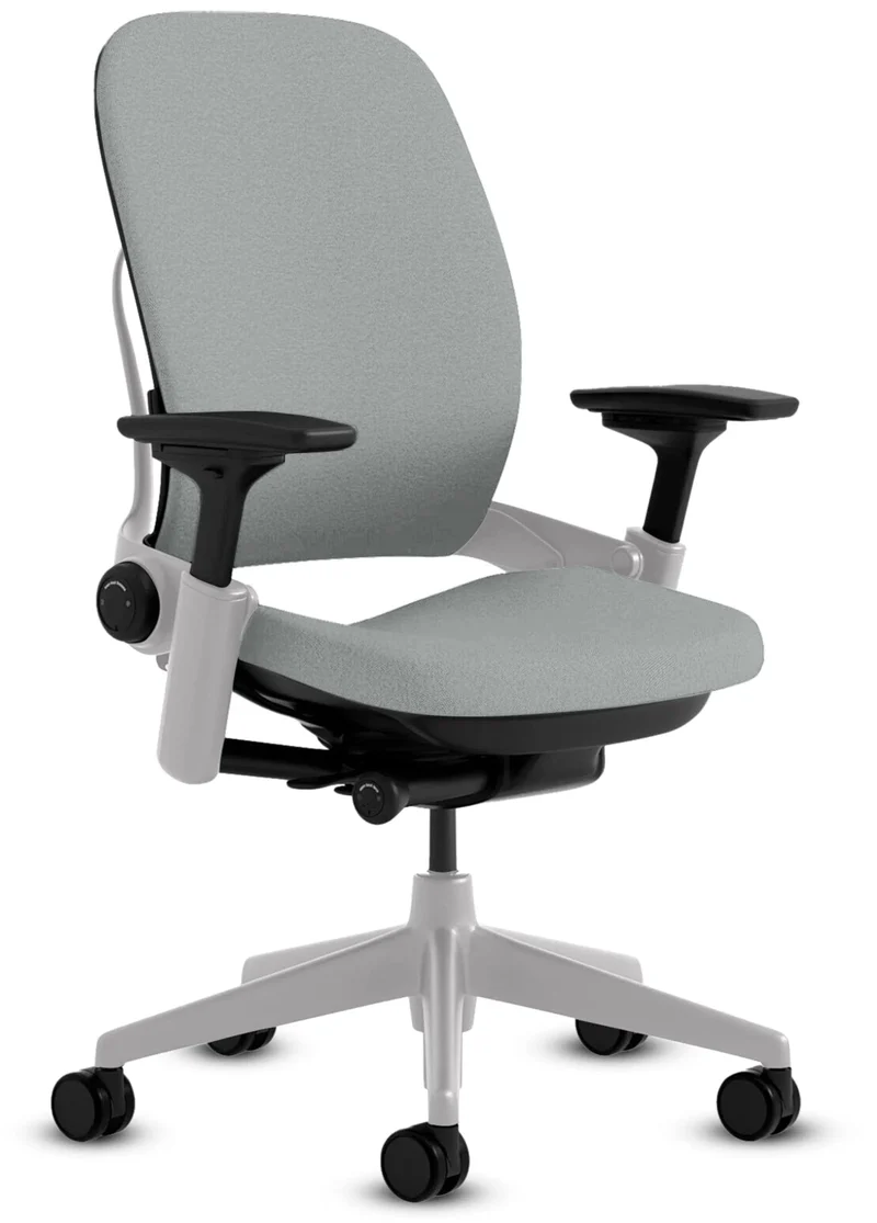 Steelcase Leap V2 Chair (Platinum Frame) Fully Renewed