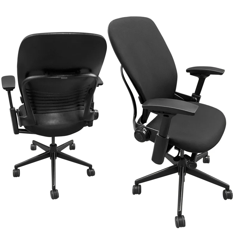 Steelcase Leap V2 Chair (Platinum Frame) Fully Renewed