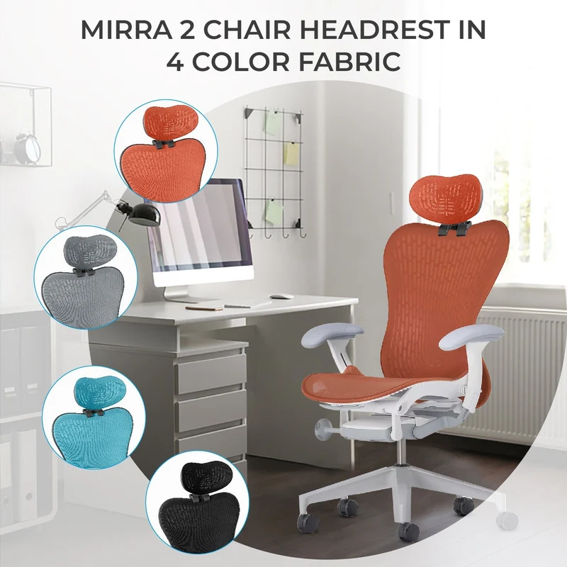 Headrest for Herman Miller Mirra 2 Chairs by OLS