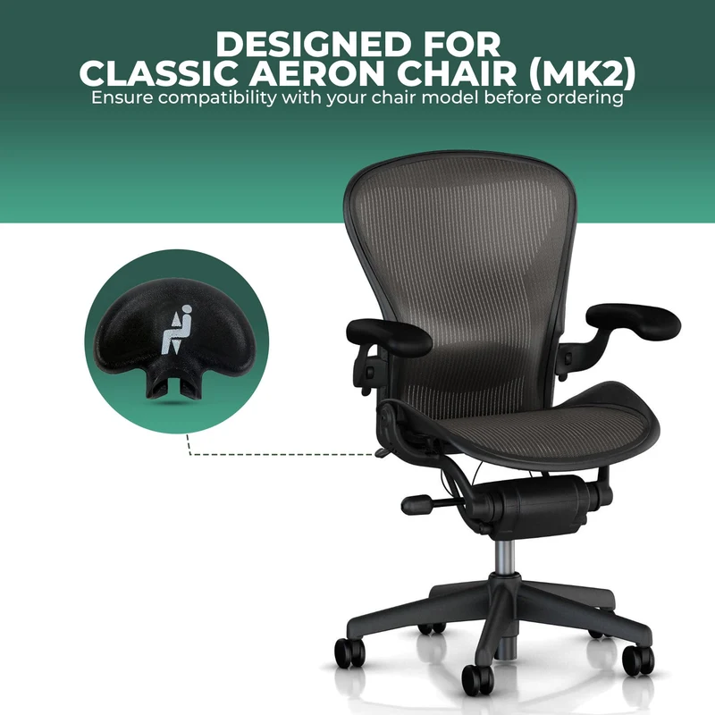 Seat Height Button Knob for Herman Miller Aeron Classic (V1) Chairs by OLS