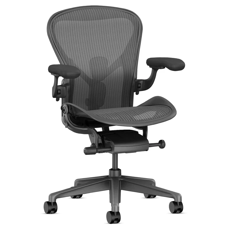 Herman Miller Remastered Aeron Chair - V2 (Semi-Loaded) - Renewed