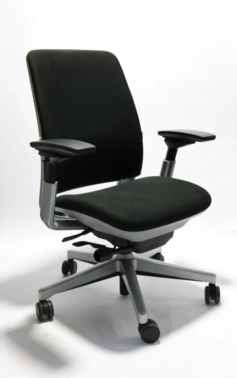Steelcase Amia Task Chair (Platinum Frame) Fully Renewed