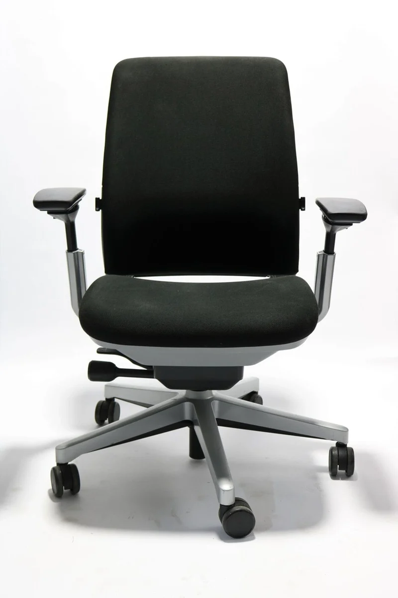 Steelcase Amia Task Chair (Platinum Frame) Fully Renewed