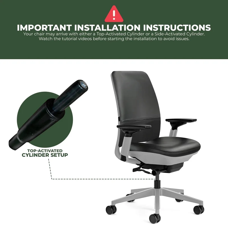 Steelcase Amia Task Chair (Platinum Frame) Fully Renewed