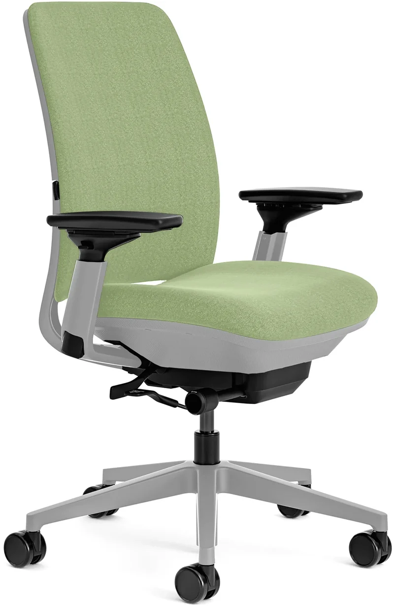 Steelcase Amia Task Chair (Platinum Frame) Fully Renewed