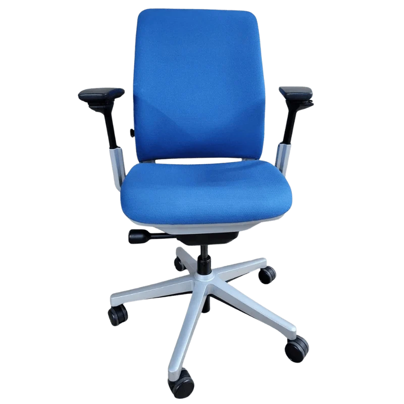 Steelcase Amia Task Chair (Platinum Frame) Fully Renewed