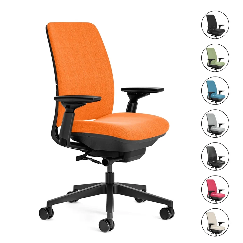 Steelcase Amia Task Chair (Black Frame) Fully Renewed