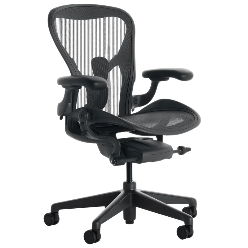 Herman Miller Aeron Remastered Chair PostureFit SL - V2 (Fully-Loaded) - Renewed