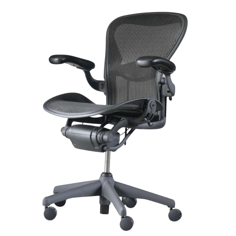 Herman Miller Classic Aeron Chair - Fully Adjustable (Renewed)