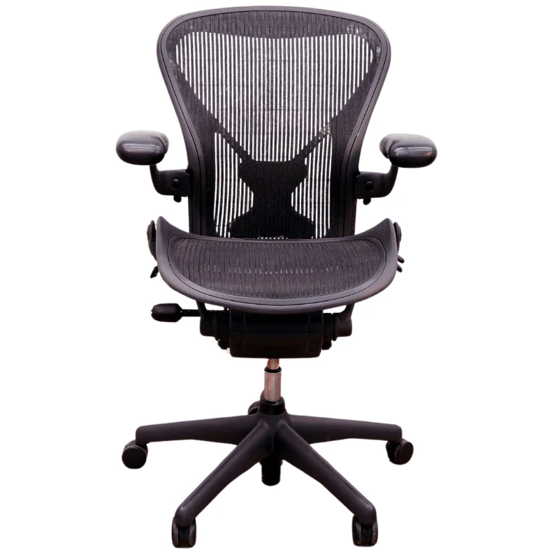 Herman Miller Classic Aeron Chair - Fully Adjustable (Renewed)