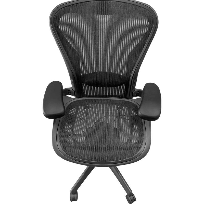 Herman Miller Classic Aeron Chair - Fully Adjustable (Renewed)