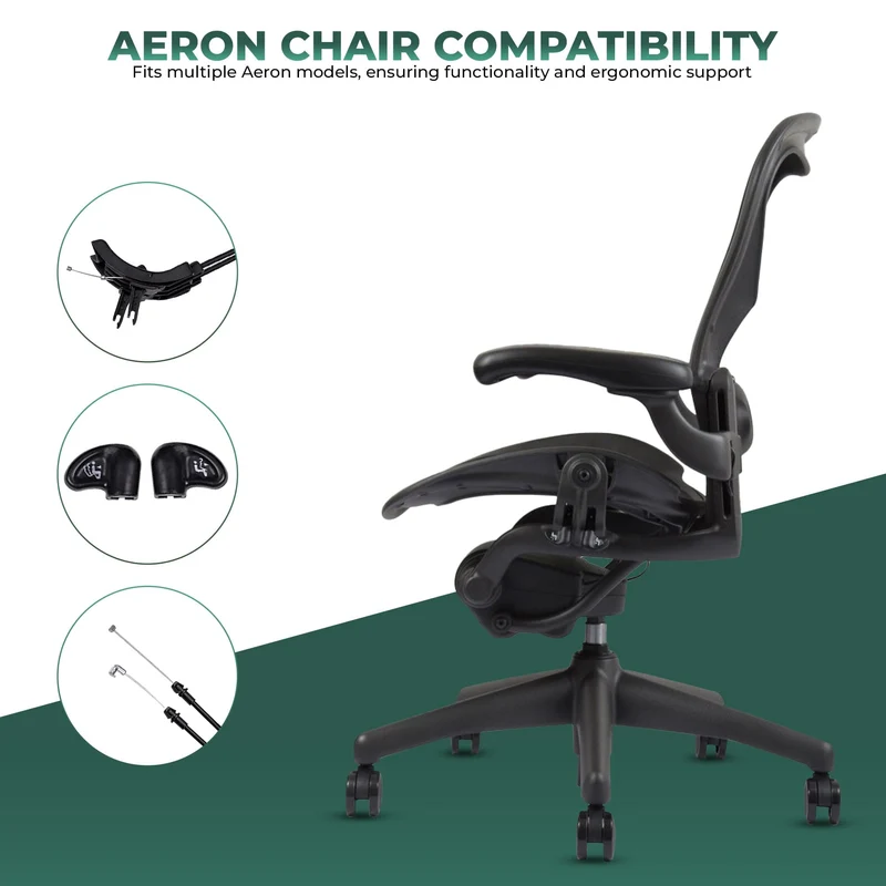 Tilt Limiter and Knobs for Herman Miller Aeron Classic (V1) Chairs by OLS