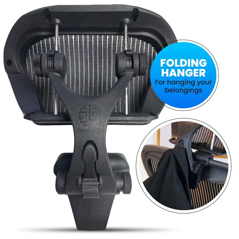 Headrest for Herman Miller Aeron Classic Chairs (Sizes B & C) by OLS (Patented)