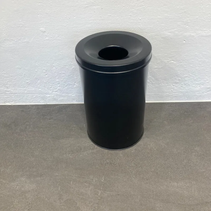 Helit Abfalleimer "the Guardian" - Metall Schwarz