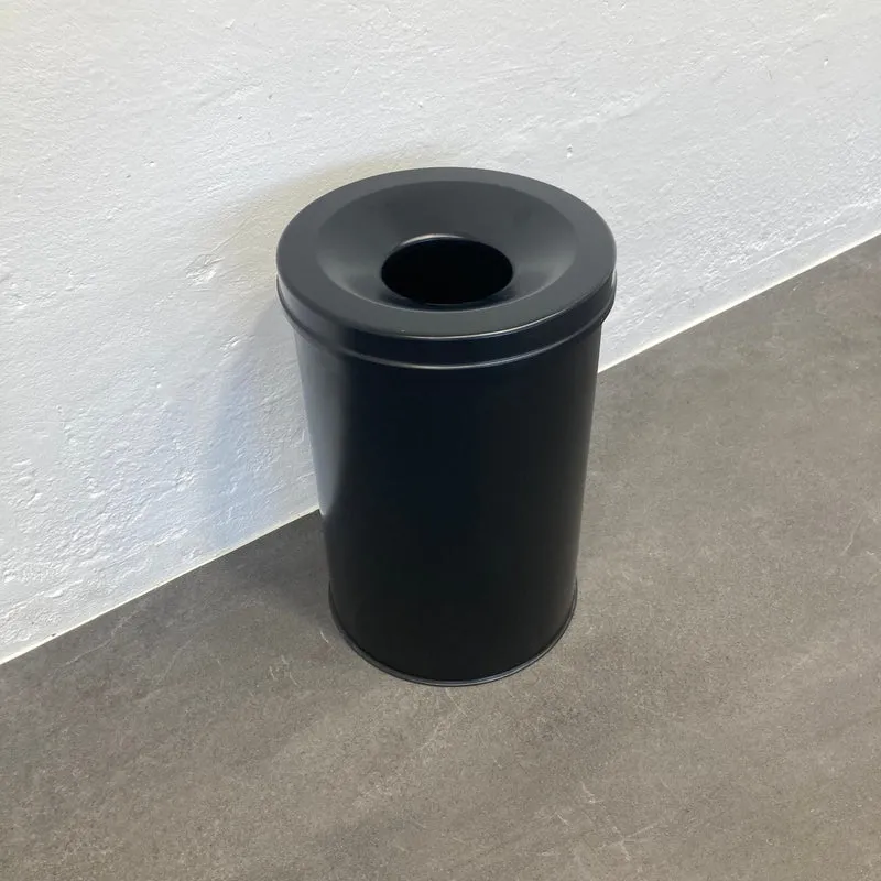 Helit Abfalleimer "the Guardian" - Metall Schwarz