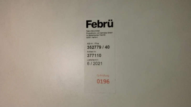Febrü - Active elektrisch höhenverstellbarer Schreibtisch