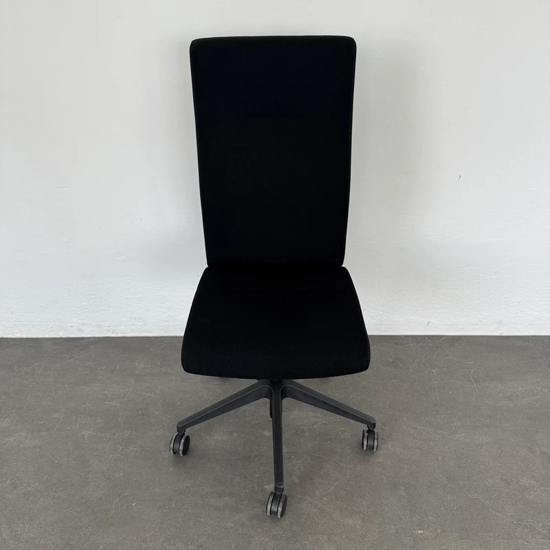 Züco Cubo Bürodrehstuhl ohne Armlehnen - Schwarz