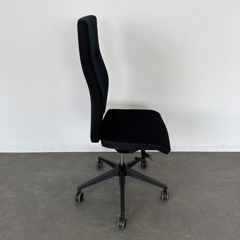 Züco Cubo Bürodrehstuhl ohne Armlehnen - Schwarz