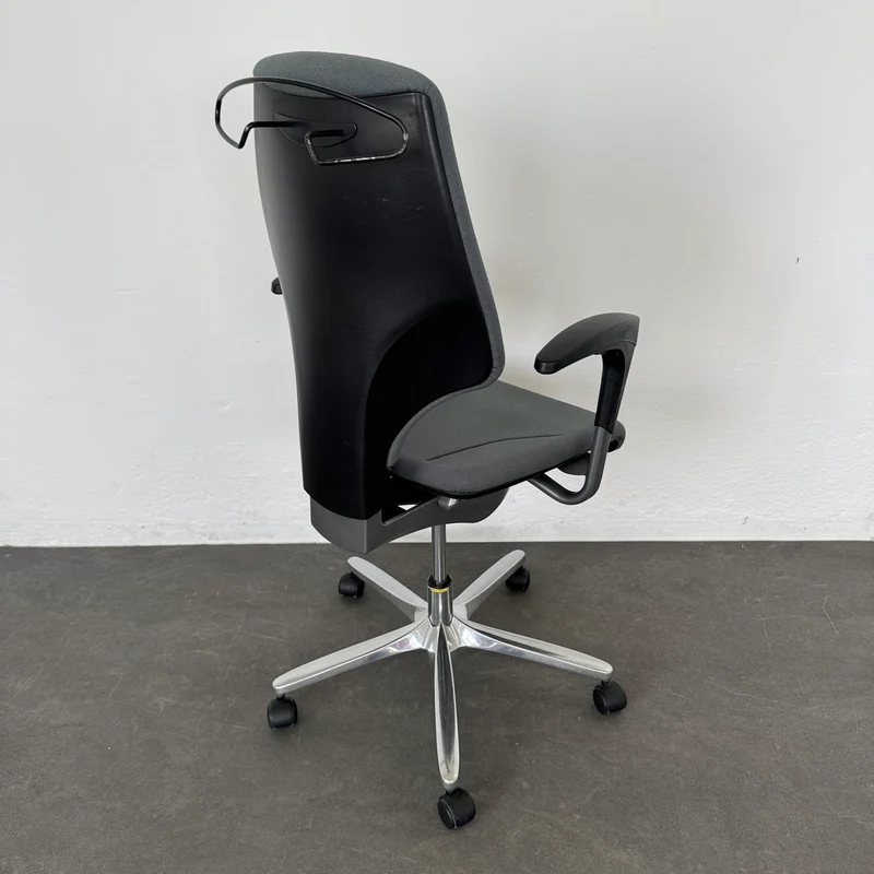 Giroflex G64 Bürodrehstuhl Armlehnen höhenverstellbar - Anthrazit