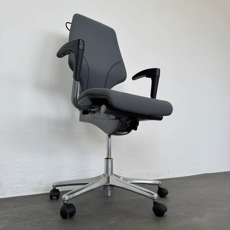 Giroflex G64 Bürodrehstuhl Armlehnen höhenverstellbar - Anthrazit