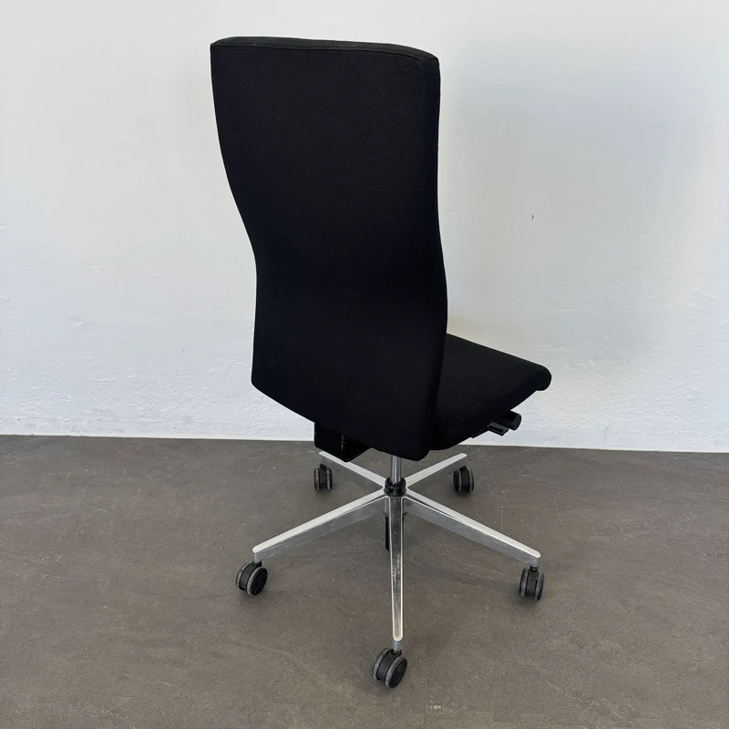Züco Cubo Bürodrehstuhl - Schwarz ohne Armlehnen