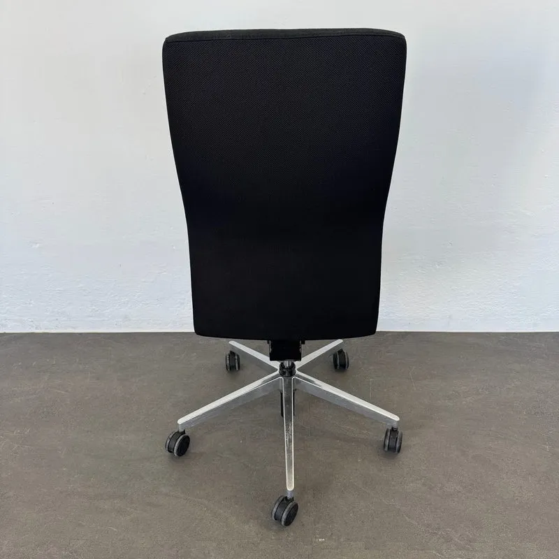 Züco Cubo Bürodrehstuhl - Schwarz ohne Armlehnen
