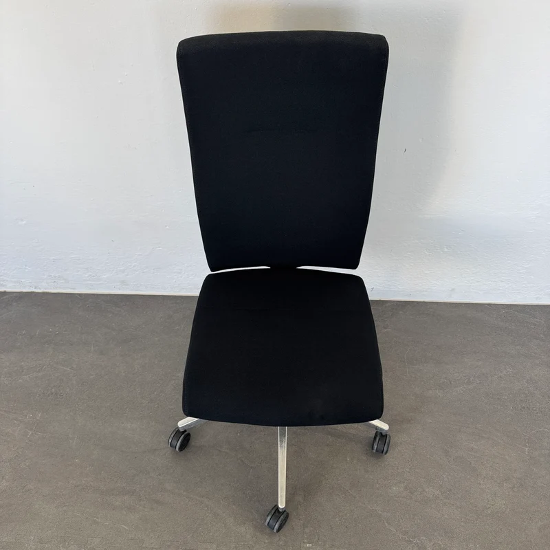 Züco Cubo Bürodrehstuhl - Schwarz ohne Armlehnen