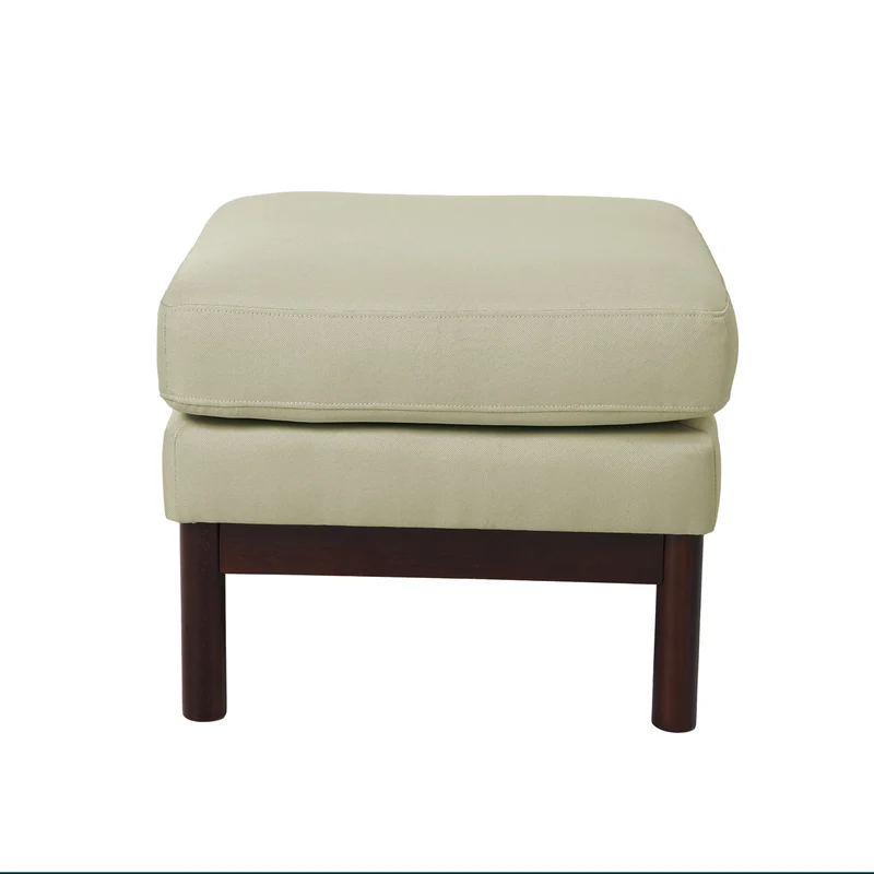 B-Ware HOLLY Hocker Weiß/Braun