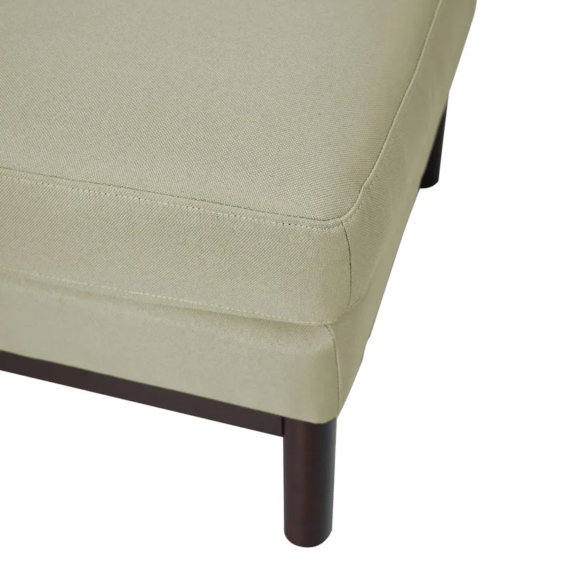 B-Ware HOLLY Hocker Weiß/Braun