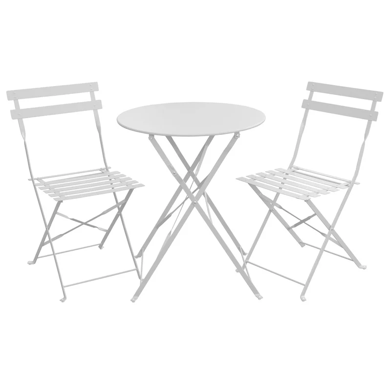 B-Ware Bistro-Set Weiss