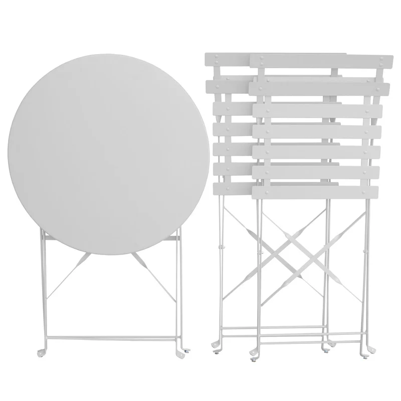 B-Ware Bistro-Set Weiss