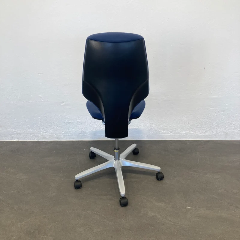 Giroflex G64 Bürodrehstuhl dunkelblau ohne Armlehnen