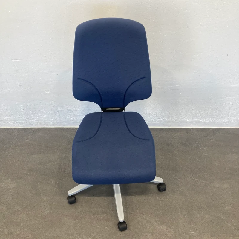 Giroflex G64 Bürodrehstuhl dunkelblau ohne Armlehnen