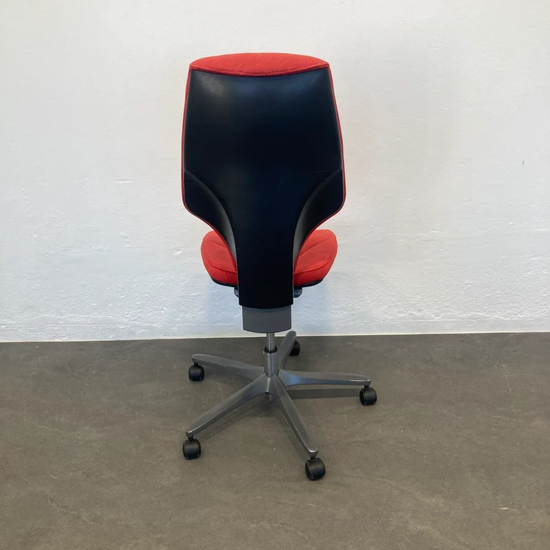 Giroflex G64 Bürodrehstuhl rot ohne Armlehnen