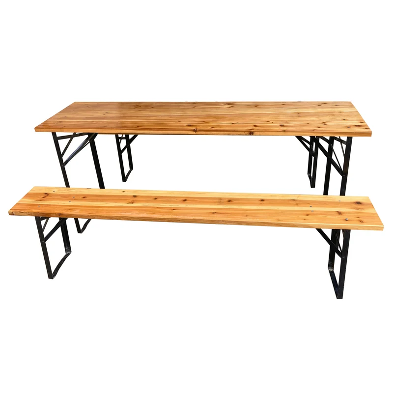 B-Ware Bierzeltgarnitur Holz