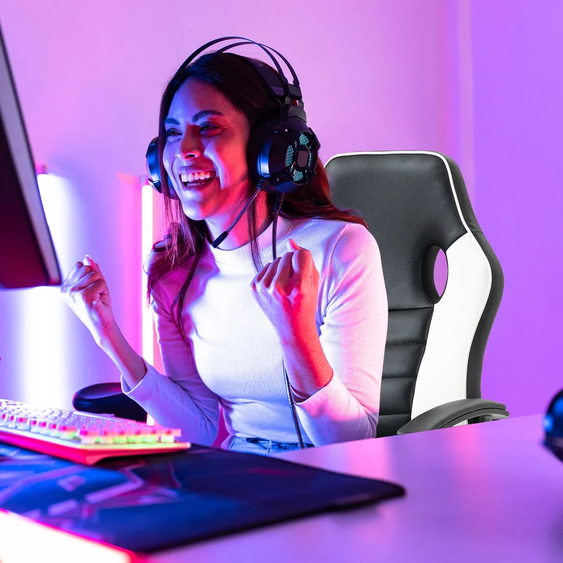 B-Ware Gamingstuhl Kinder Weiß