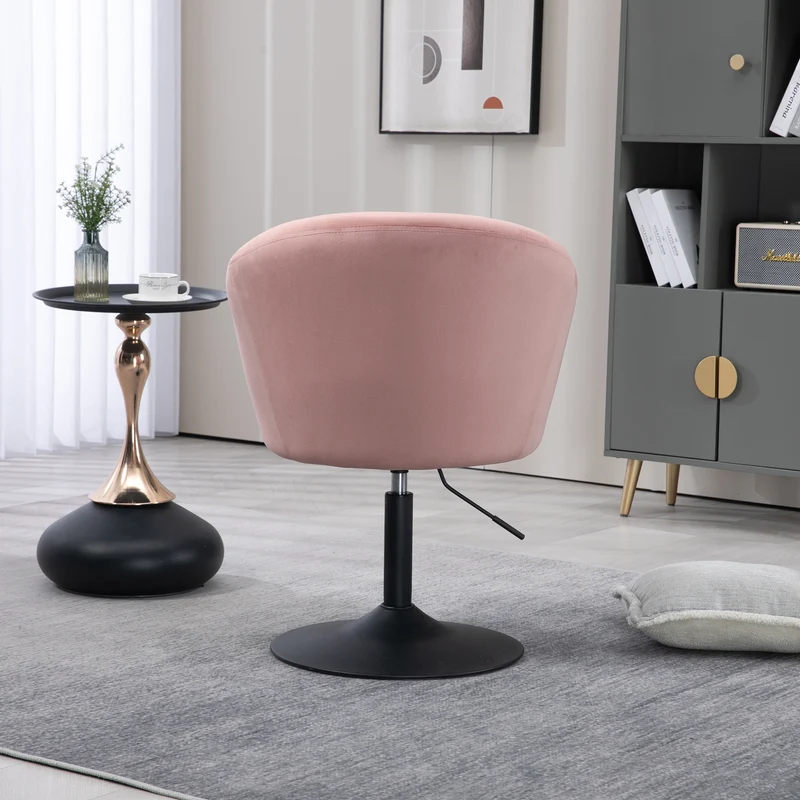 B-Ware JAMAIKA Loungesessel Samt Altrosa
