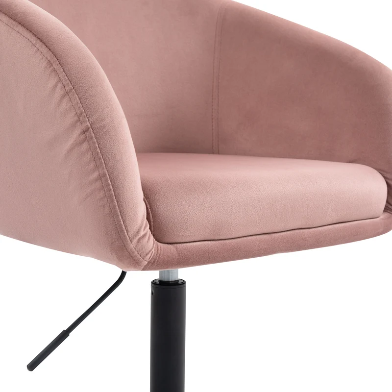 B-Ware JAMAIKA Loungesessel Samt Altrosa