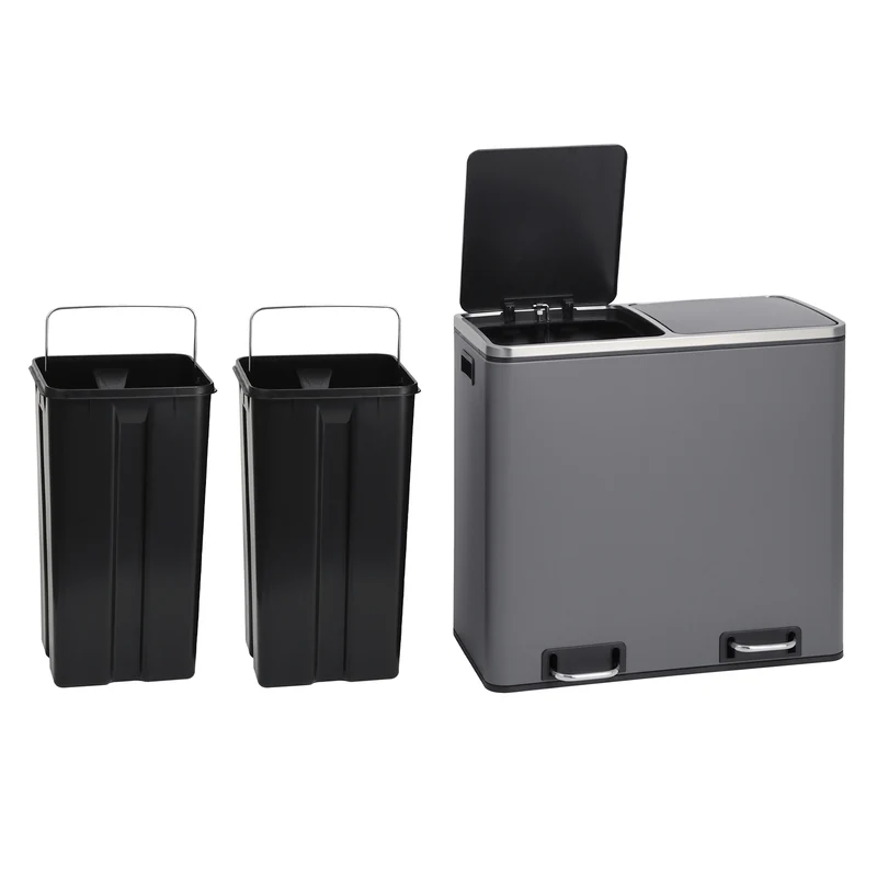 TM2X24 Mülleimer 48 Liter 2x24 Liter