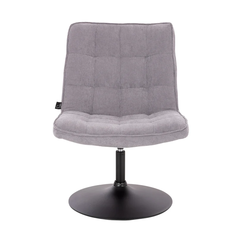 B-Ware HENRY Loungesessel Cord Grau