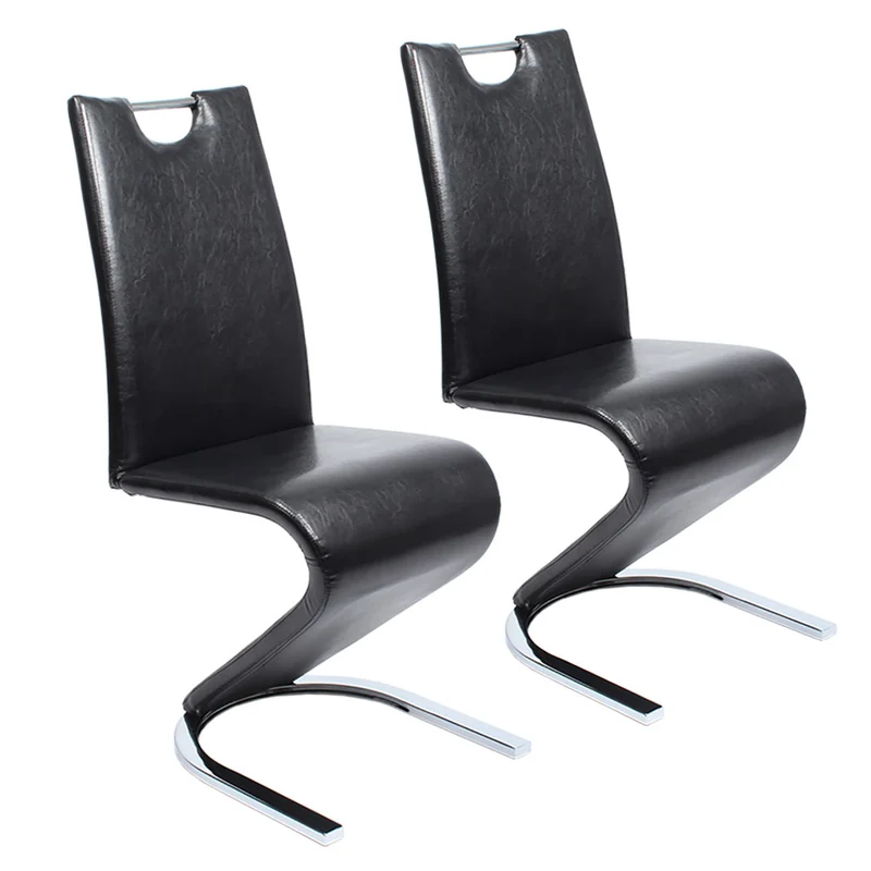 B-Ware Esszimmerstuhl 2er Set Schwarz