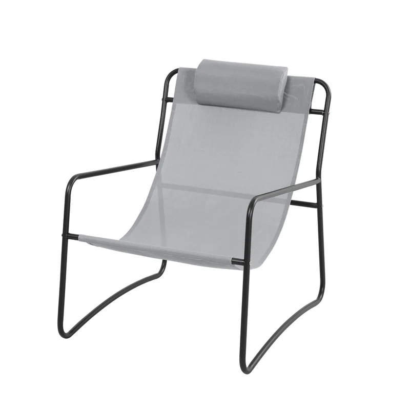 B-Ware 2er Set SVEIO Outdoor Sessel Hellgrau
