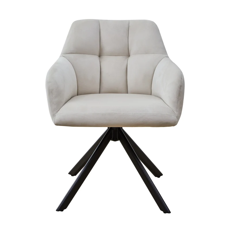 B-Ware SORA Esszimmerstuhl Samt Creme