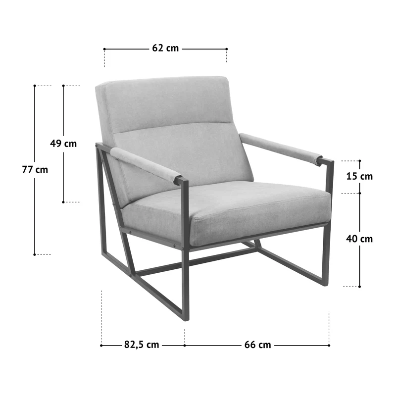 B-Ware CHRIS Loungestuhl Beige