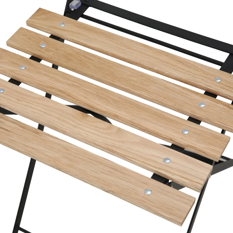 B-Ware Bistro Set Metall Holz