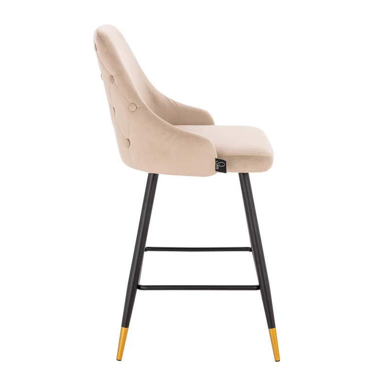 B-Ware ALEX 2er Set Barhocker Taupe